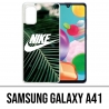 Custodia per Samsung Galaxy A41 - Nike Logo Palm Tree