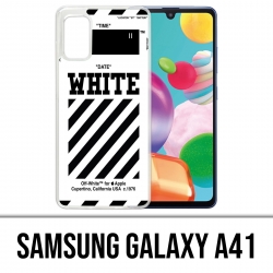 Custodia per Samsung Galaxy A41 - Bianco sporco bianco