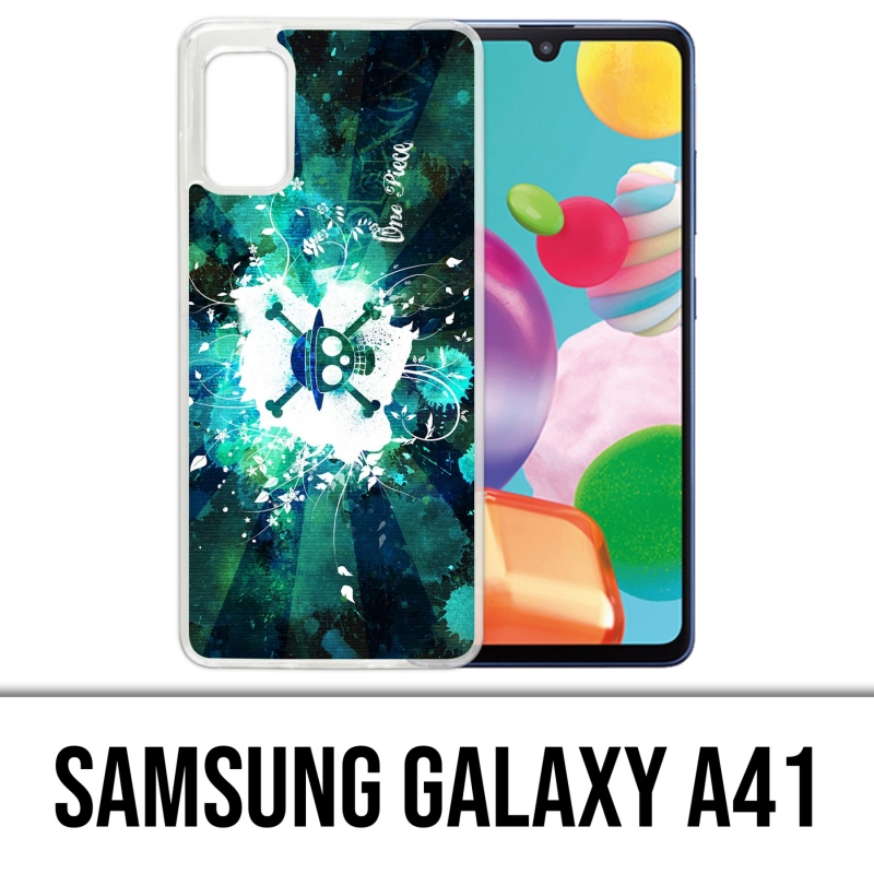 Custodia per Samsung Galaxy A41 - One Piece Neon Green