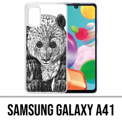 Coque Samsung Galaxy A41 - Panda Azteque