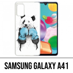 Coque Samsung Galaxy A41 - Panda Boxe