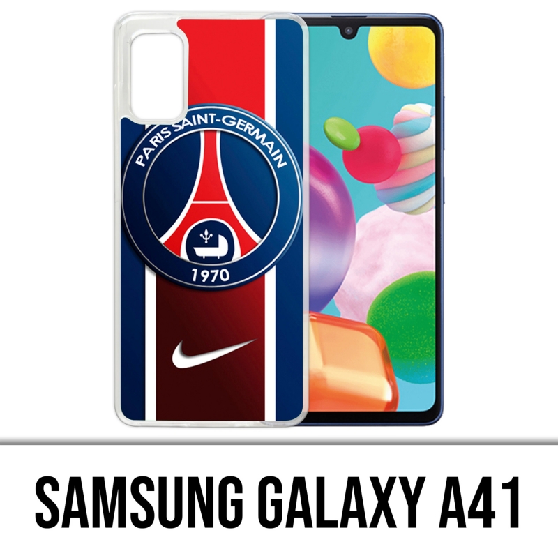 Custodia per Samsung Galaxy A41 - Paris Saint Germain Psg Nike