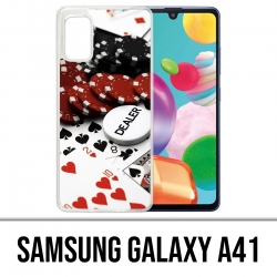 Samsung Galaxy A41 Case - Poker Dealer