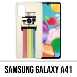 Coque Samsung Galaxy A41 - Polaroid Arc En Ciel Rainbow