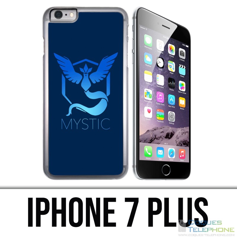 Custodia per iPhone 7 Plus: Pokémon Go Team Msytic Blue