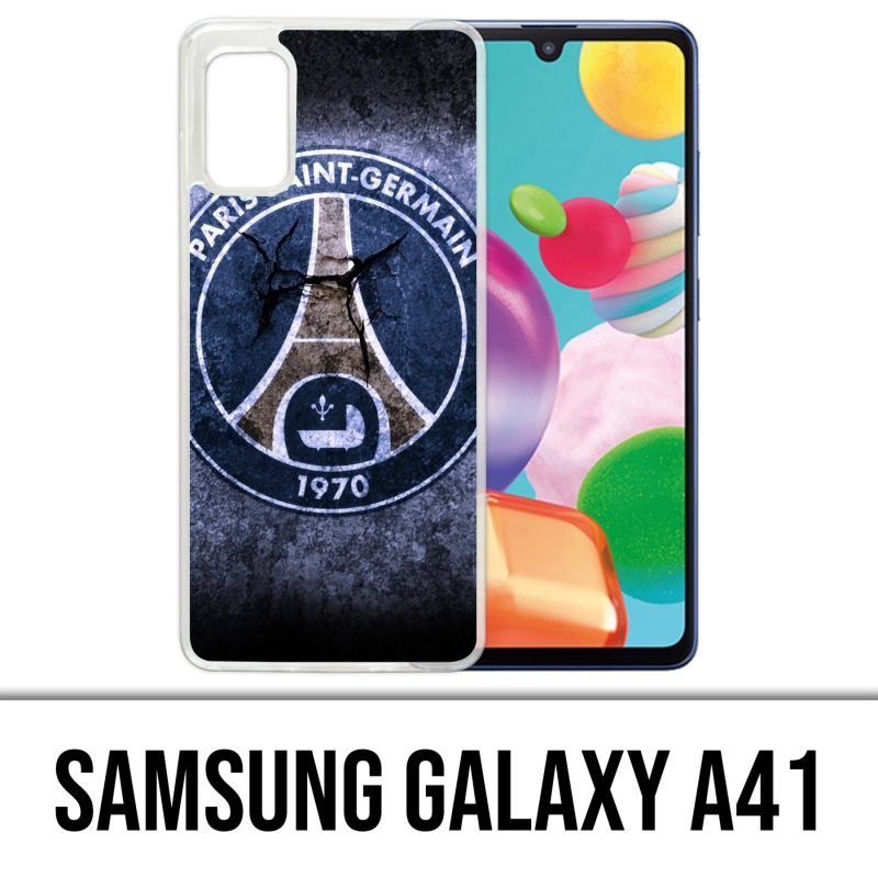 Custodia per Samsung Galaxy A41 - Psg Logo Grunge