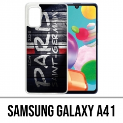 Coque Samsung Galaxy A41 - Psg Tag Mur