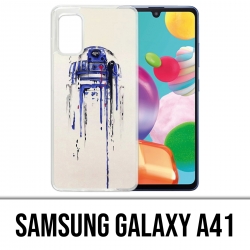 Samsung Galaxy A41 Case - R2D2 Paint