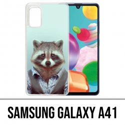 Coque Samsung Galaxy A41 - Raton Laveur Costume