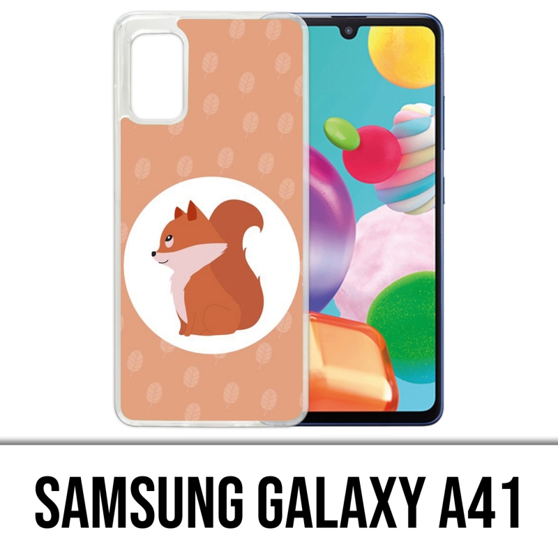Coque Samsung Galaxy A41 - Renard Roux