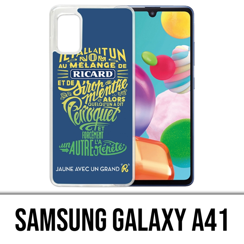 Coque Samsung Galaxy A41 - Ricard Perroquet