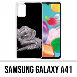 Custodia per Samsung Galaxy A41 - Gocce rosa