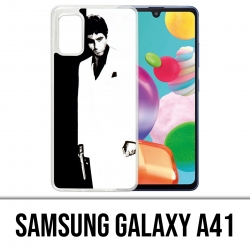Samsung Galaxy A41 Case - Narbengesicht
