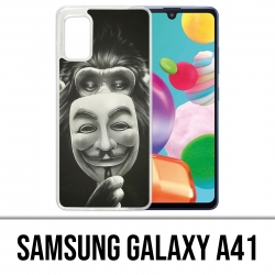 Coque Samsung Galaxy A41 - Singe Monkey Anonymous