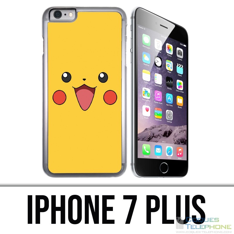 Funda iPhone 7 Plus - Tarjeta de identificación Pokémon Pikachu