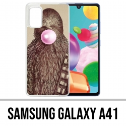 Custodia per Samsung Galaxy A41 - Gomma da masticare Chewbacca Star Wars