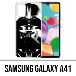 Coque Samsung Galaxy A41 - Star Wars Dark Vador Moustache