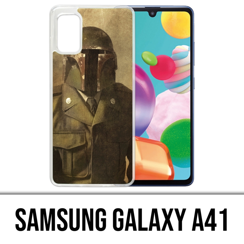 Custodia per Samsung Galaxy A41 - Star Wars Vintage Boba Fett