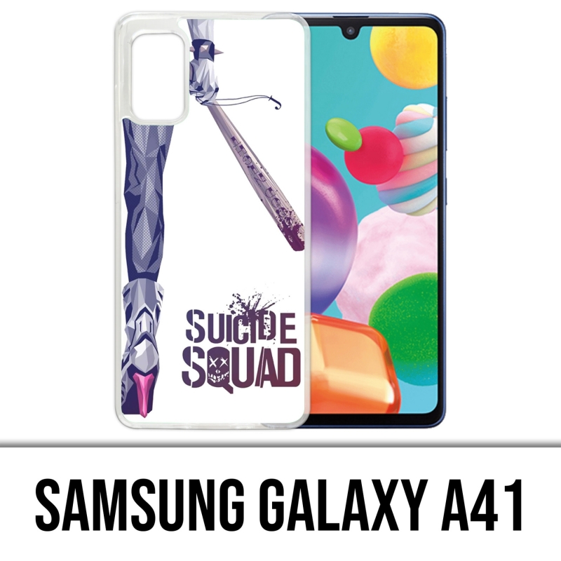 Samsung Galaxy A41 Case - Selbstmordkommando Harley Quinn Leg