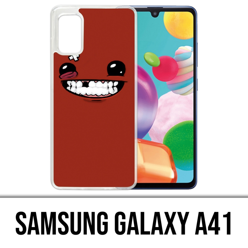 Samsung Galaxy A41 Case - Super Meat Boy