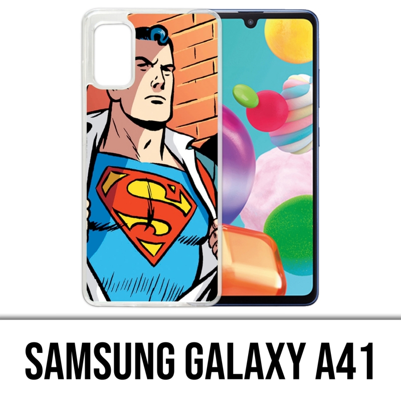 Coque Samsung Galaxy A41 - Superman Comics