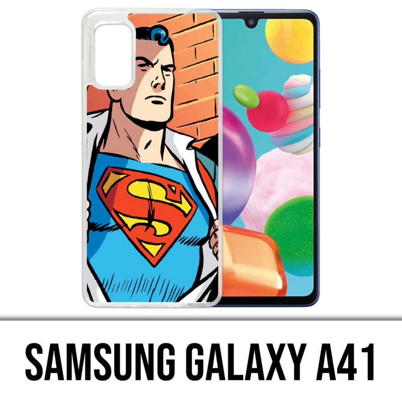 Funda Samsung Galaxy A41 - Superman Comics