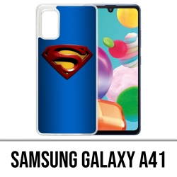 Custodia per Samsung Galaxy A41 - Logo Superman