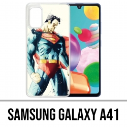 Samsung Galaxy A41 Case - Superman Paintart