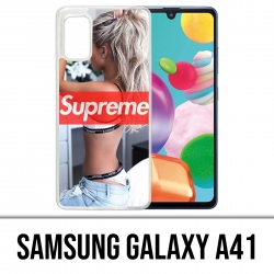 Coque Samsung Galaxy A41 - Supreme Girl Dos