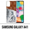 Funda Samsung Galaxy A41 - Tableta Chocolate Alu