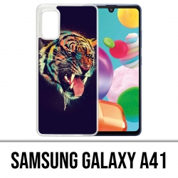 Coque Samsung Galaxy A41 - Tigre Peinture