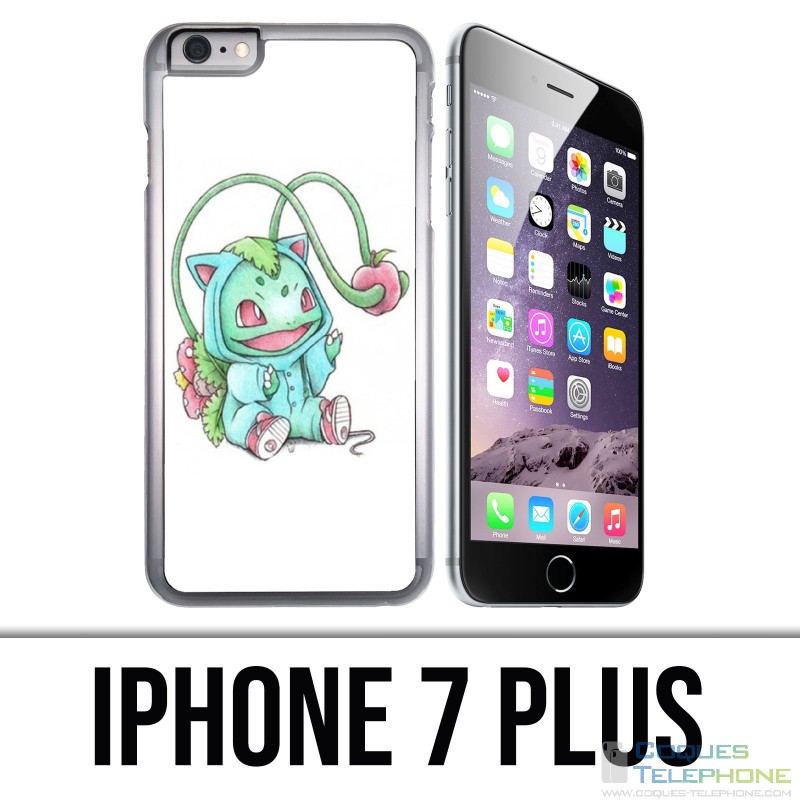 Coque iPhone 7 PLUS - Pokémon Bébé Bulbizarre