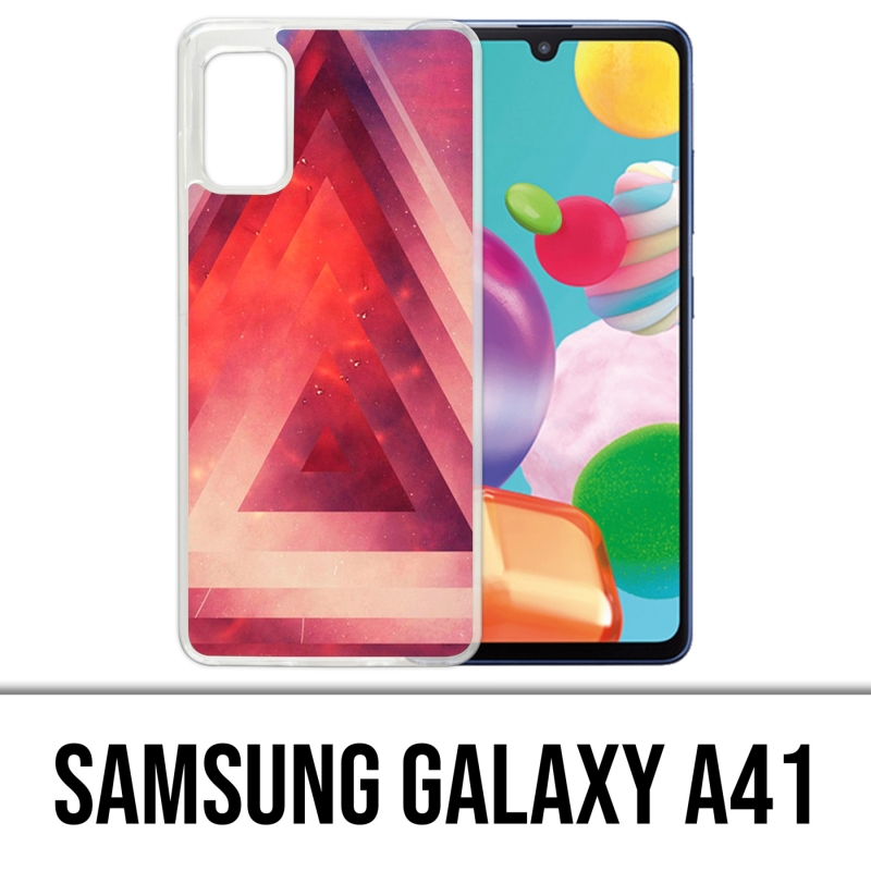 Custodia per Samsung Galaxy A41 - Triangolo astratto