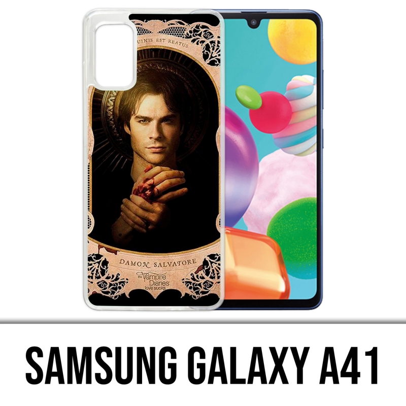 Coque Samsung Galaxy A41 - Vampire Diaries Damon