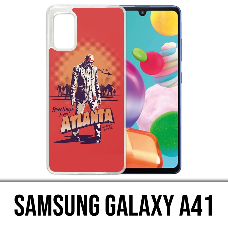 Samsung Galaxy A41 Case - Walking Dead Grüße aus Atlanta