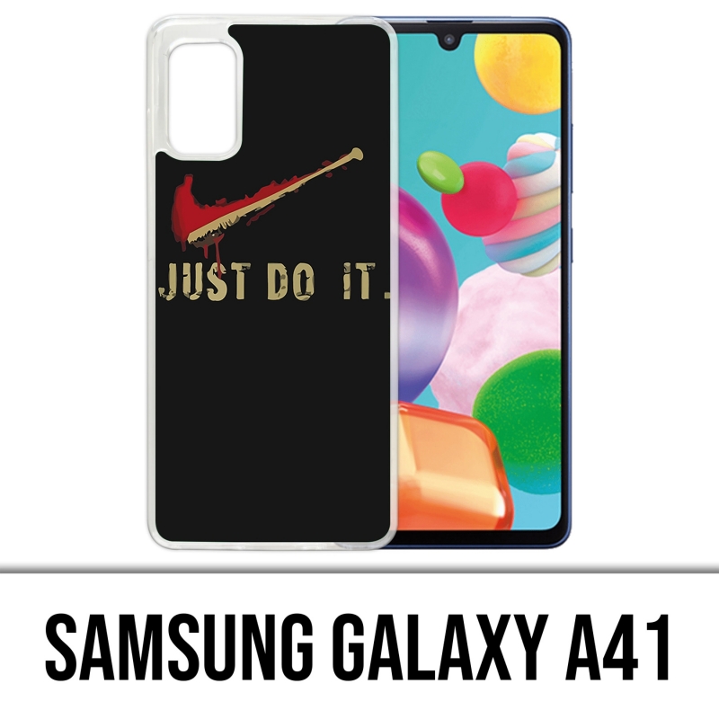 Samsung Galaxy A41 Case - Walking Dead Negan Mach es einfach