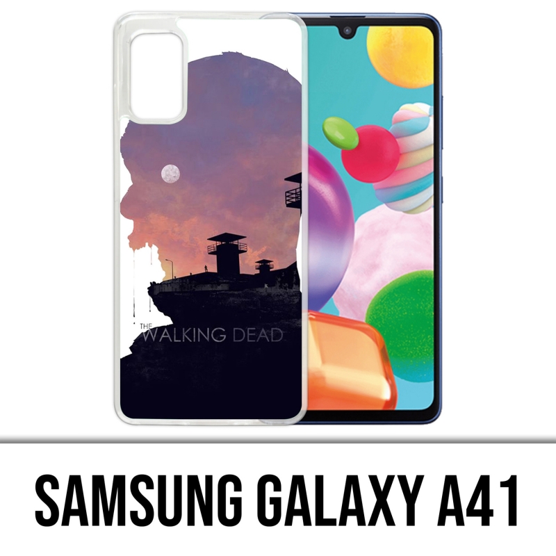 Samsung Galaxy A41 Case - Walking Dead Shadow Zombies