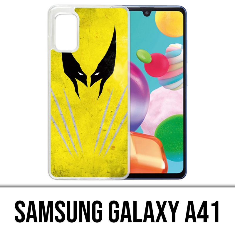 Samsung Galaxy A41 Case - Xmen Wolverine Art Design