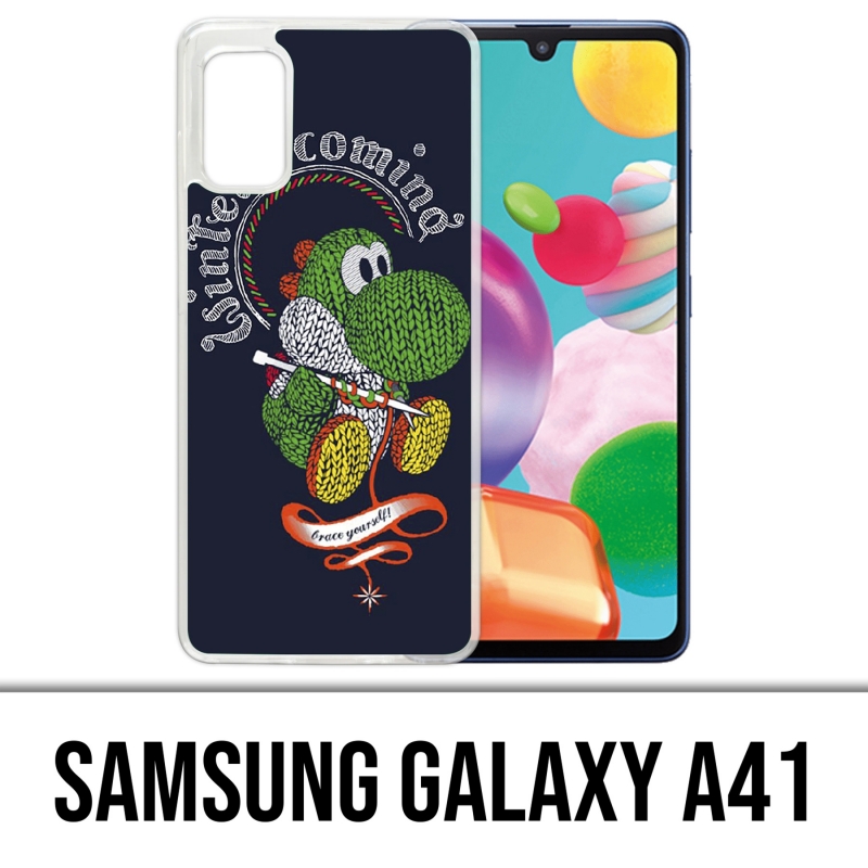Samsung Galaxy A41 Case - Yoshi Winter kommt