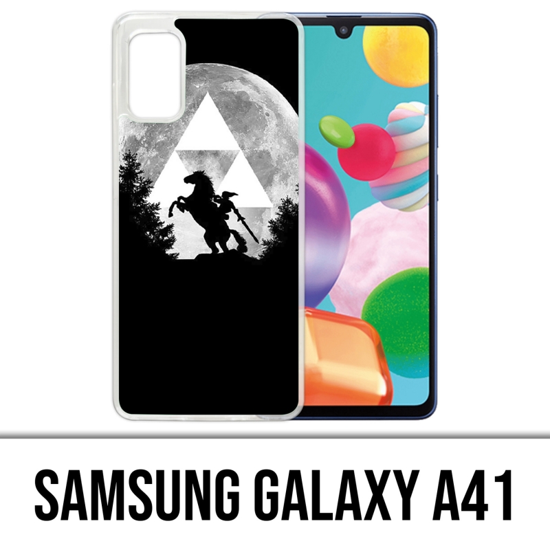 Custodia per Samsung Galaxy A41 - Zelda Moon Trifoce