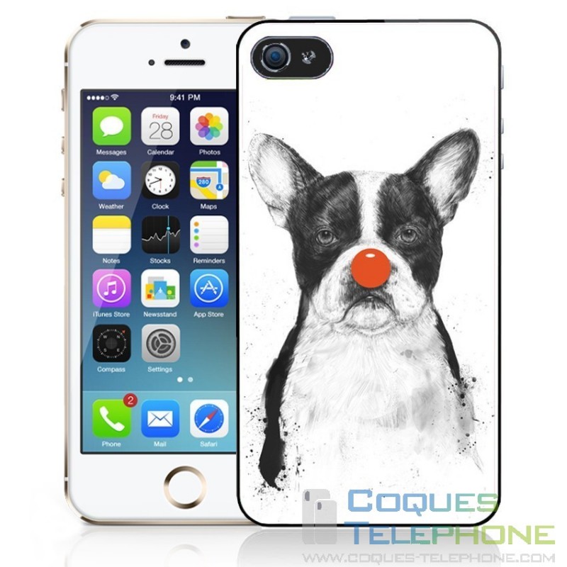 Phone Case Bulldog Clown