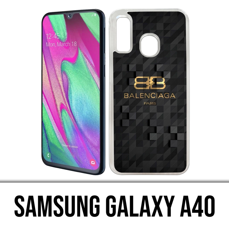 Custodia per Samsung Galaxy A40 - Logo Balenciaga