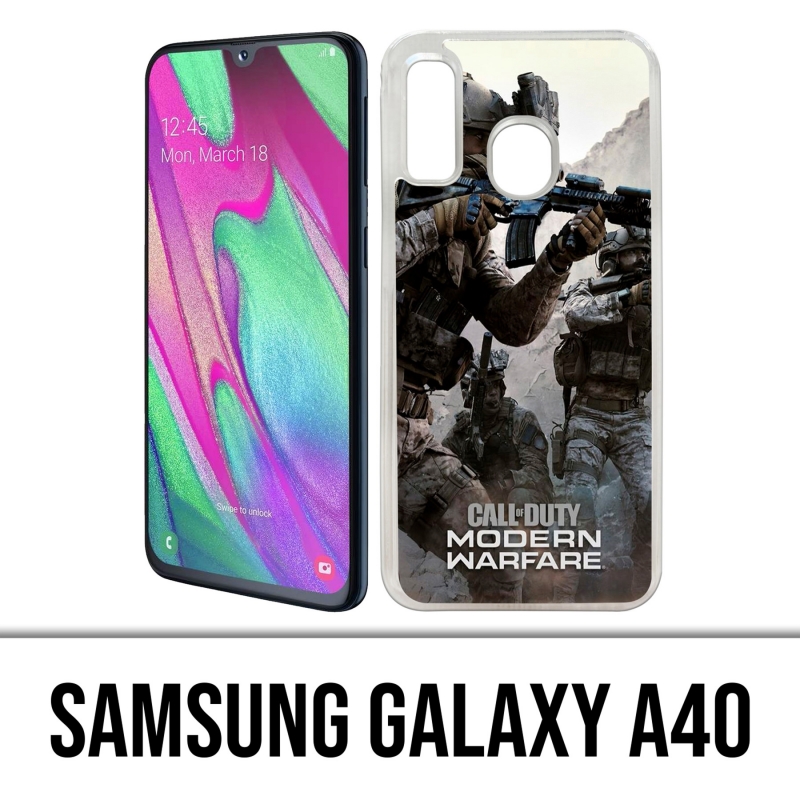 Coque Samsung Galaxy A40 - Call Of Duty Modern Warfare Assaut