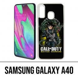 Samsung Galaxy A40 Case - Call Of Duty X Dragon Ball Saiyan Warfare