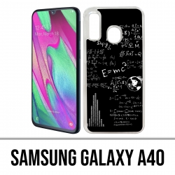 Samsung Galaxy A40 Case - E equals Mc2