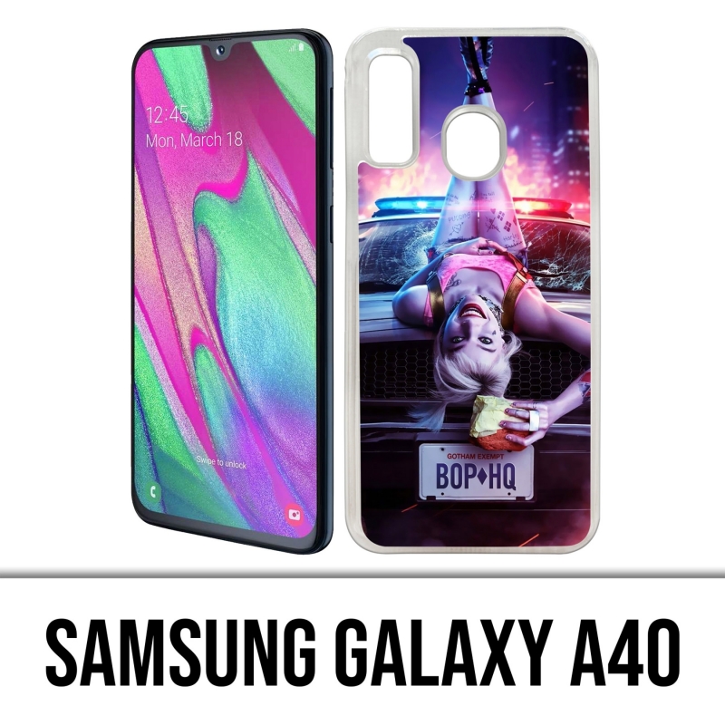 Coque Samsung Galaxy A40 - Harley Quinn Birds Of Prey Capot