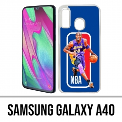 Coque Samsung Galaxy A40 - Kobe Bryant Logo Nba