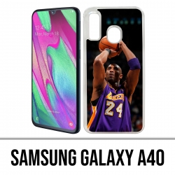 Coque Samsung Galaxy A40 - Kobe Bryant Tir Panier Basketball Nba