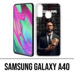 Samsung Galaxy A40 Case - La Casa De Papel - Professor Maske