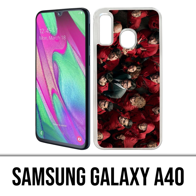 Funda Samsung Galaxy A40 - La Casa De Papel - Skyview